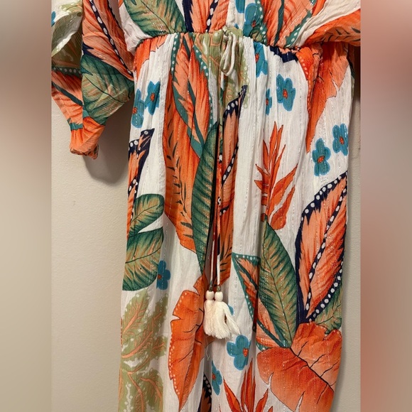 Vibrant Floral Maxi Dress - Picture 4 of 6